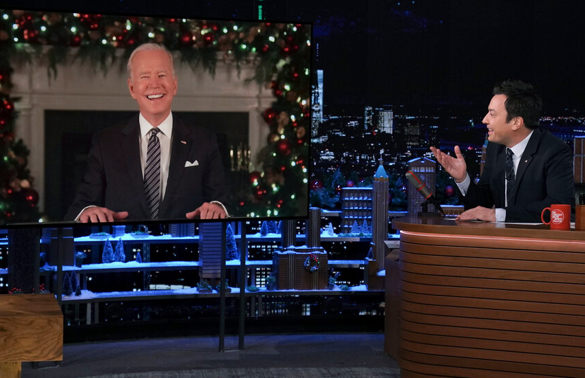  Biden Talks Vaccines and Bob Dole in Interview With Jimmy Fallon – The New York Times