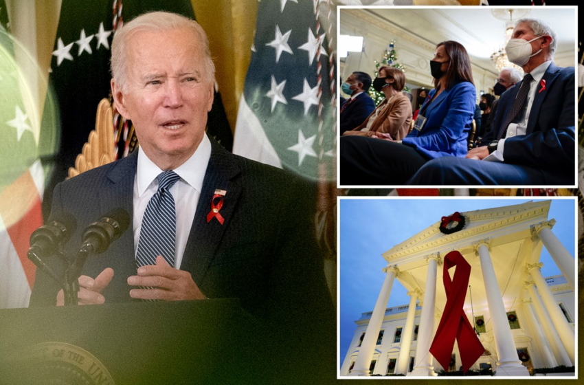  Biden scorns Trump, Bush on World AIDS Day despite GOP presidents efforts – New York Post