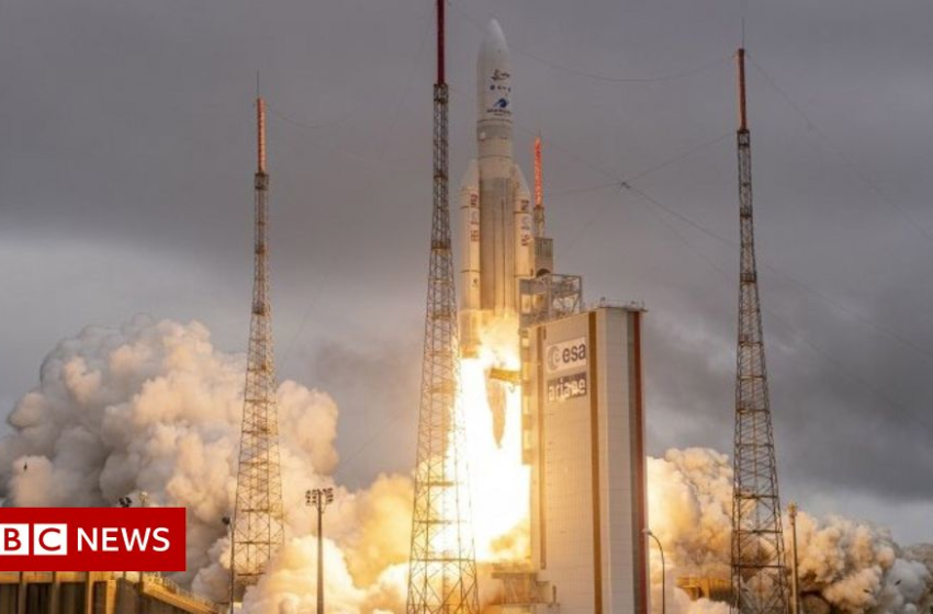  James Webb Space Telescope lifts off on historic mission – BBC News