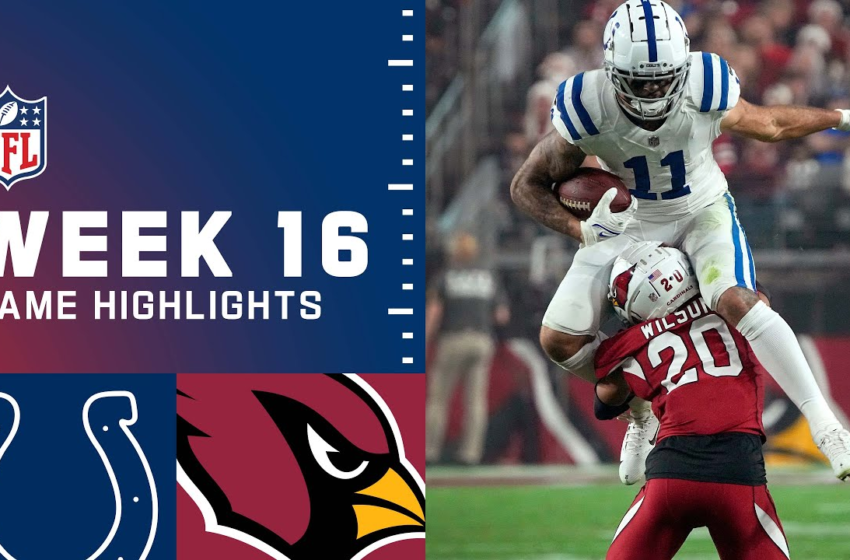  Colts vs. Cardinals Week 16 Highlights | NFL 2021 – NFL