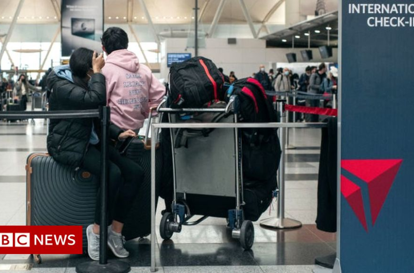  Covid: Travel misery continues as 1500 more flights cancelled – BBC News