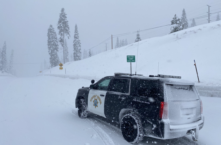  70-mile stretch of I-80 in Sierra closed due to Tahoe snowstorm – SF Gate