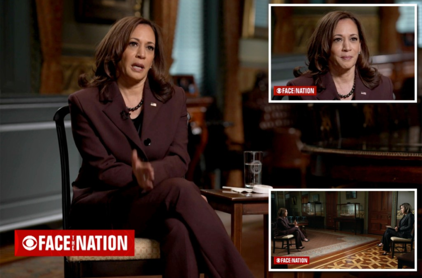  Kamala Harris says democracy is biggest national security threat in CBS interview – New York Post