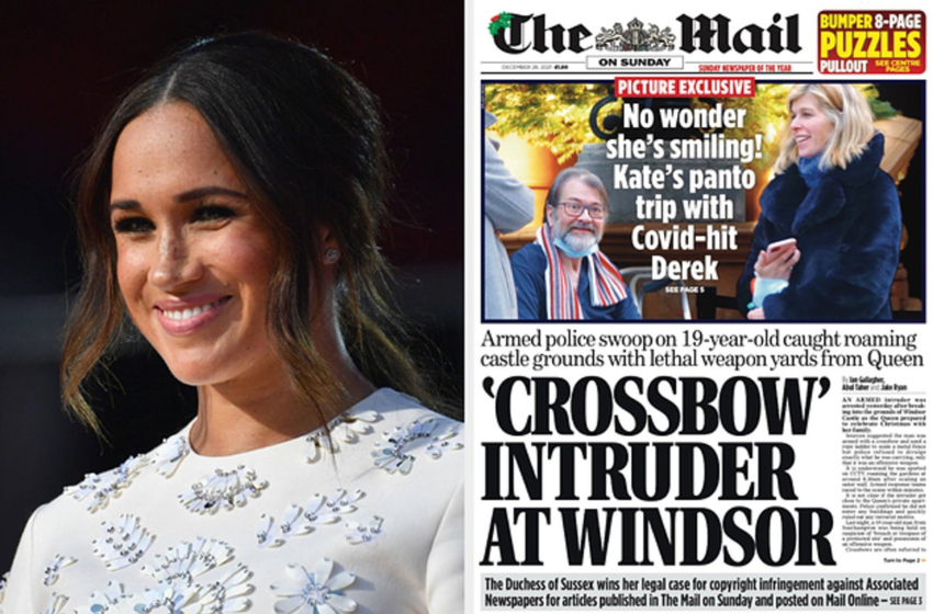  Meghan Markle Got A Front-Page Apology From The UK Tabloid That Published Her Private Letter To Her Father – BuzzFeed News