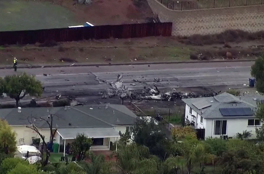  Feds say 4 people left OC on business jet that crashed in East County – fox5sandiego.com