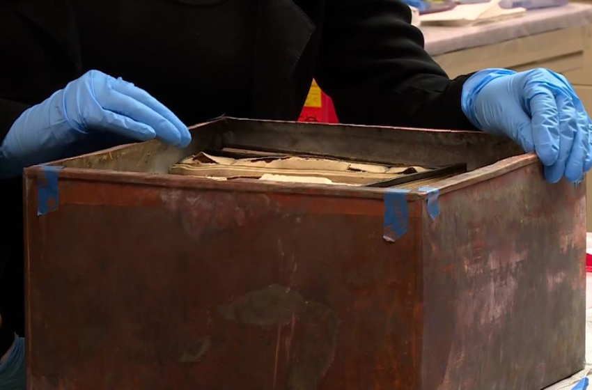  1865 magazine clipping, Bible removed from second time capsule found at former site of Robert E. Lee statue – CNN