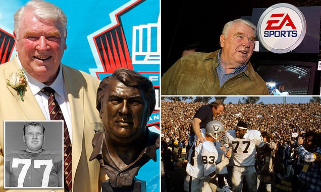  RIP to a legend of our game: Tom Brady and LeBron James lead tributes to John Madden – Daily Mail