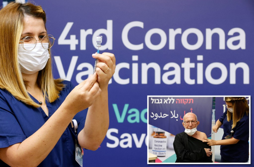  Israel starts administering fourth COVID vaccine doses – New York Post