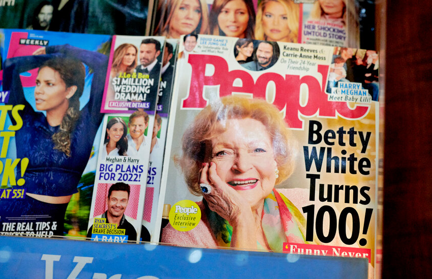  People Magazines Premature Cover Toasts Betty Whites 100th Birthday – The New York Times