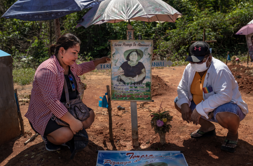  A mass grave in Peru holds COVID decedents. Families want a proper burial : Goats and Soda – NPR