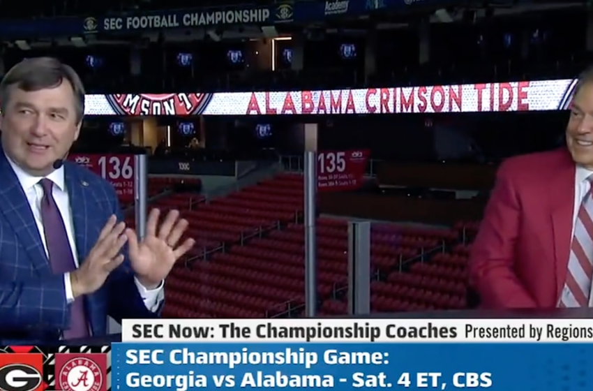  Kirby Smart and Nick Saban share hilarious pickup basketball memory on eve of SEC title game – DawgNation