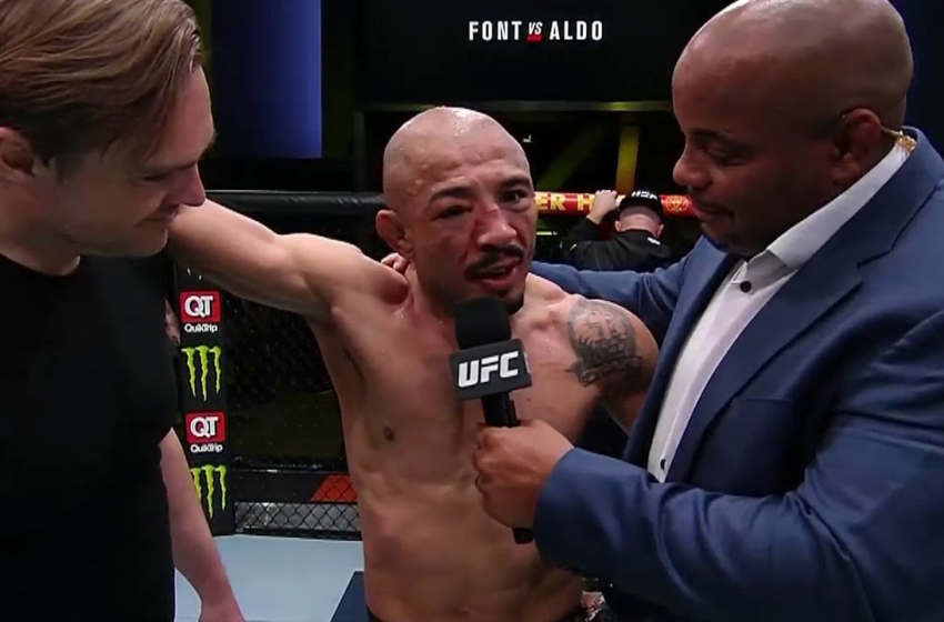  Jose Aldo Octagon Interview | UFC Vegas 44 – UFC – Ultimate Fighting Championship