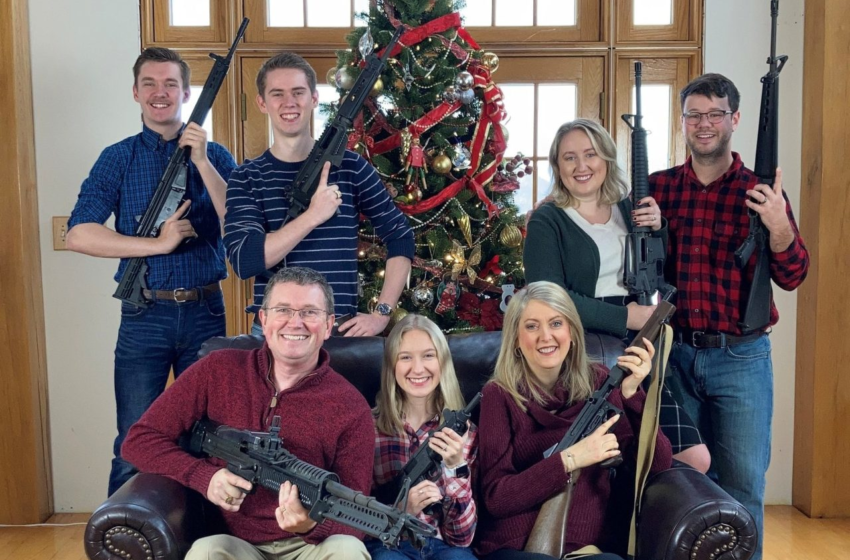  Rep. posts family photo with guns, days after school shooting – NewsNation Now