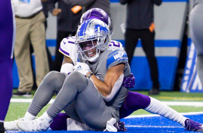  Detroit Lions rookie Amon-Ra St. Browns big day; defense stymies Vikings 2-point tries – Detroit Free Press