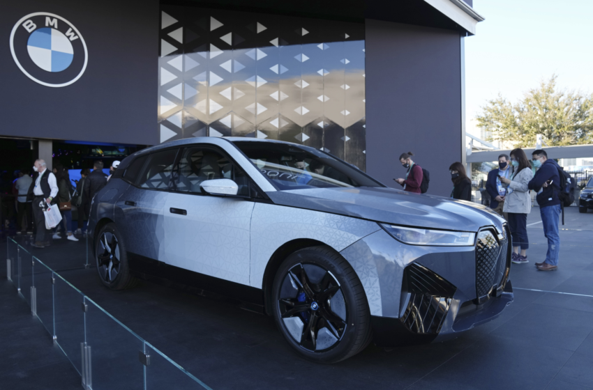  BMWs new iX Flow concept car can change colors – CNBC