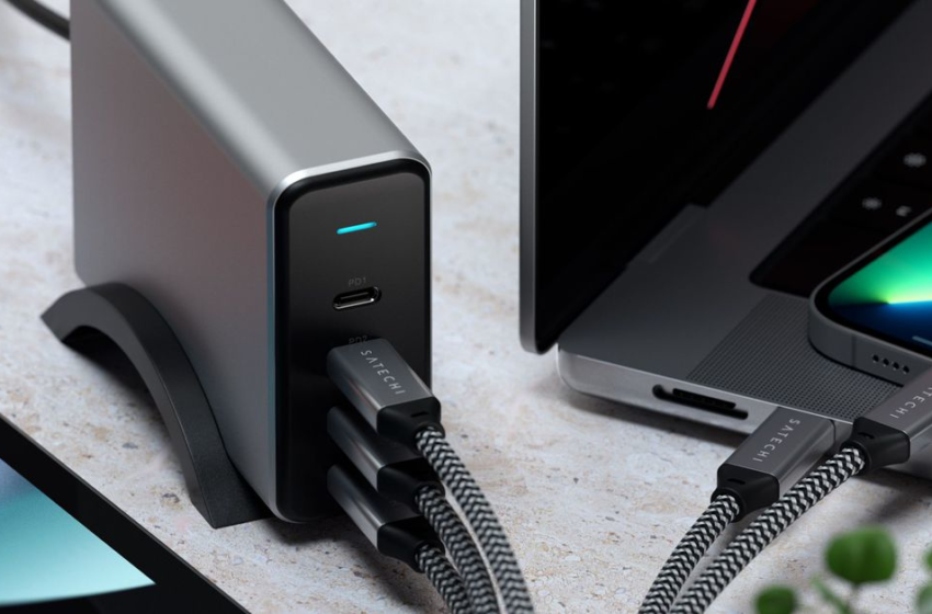  Satechi’s new charger provides 165W to four ports and has a cute stand – The Verge