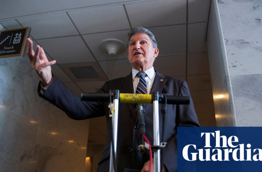  Joe Manchin appears to have withdrawn offer to back $1.8tn bill on Biden agenda – The Guardian