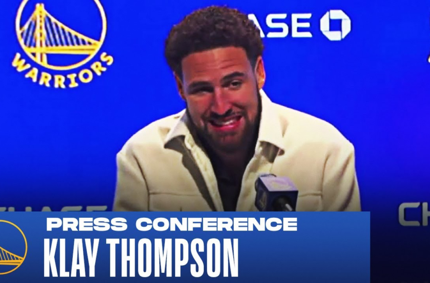  “18 shots in 20 min, nothing has really changed” – Klay Thompsons Post Game Press Conference – NBA