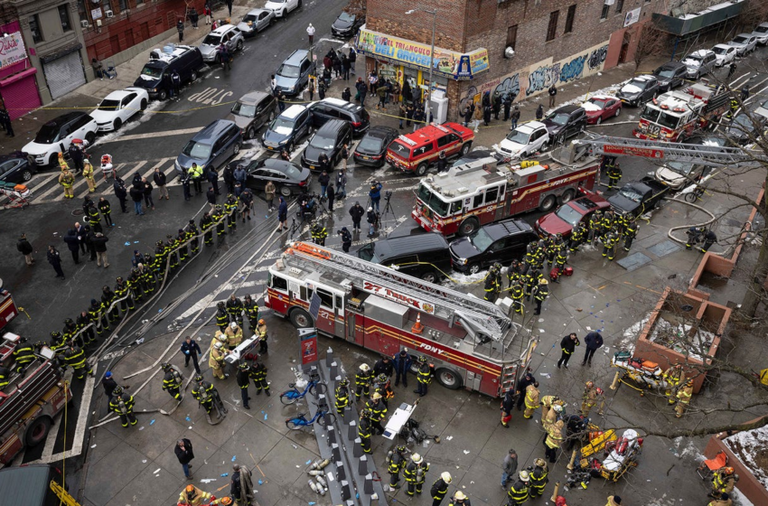  New York mayor revises death toll to 17 in Bronx apartment fire, calls tragedy unspeakable – USA TODAY