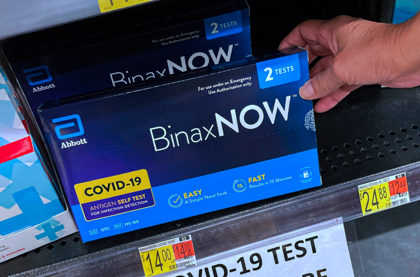  Home Covid tests to be covered by insurers starting Saturday – CNBC