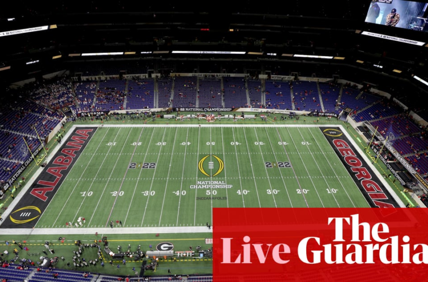  Georgia Bulldogs v Alabama Crimson Tide: College Football Playoff national championship – live! – The Guardian