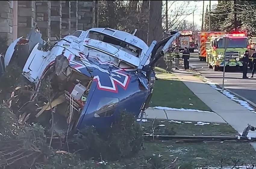  Philadelphia medical helicopter crash injures 4, including infant – Fox News