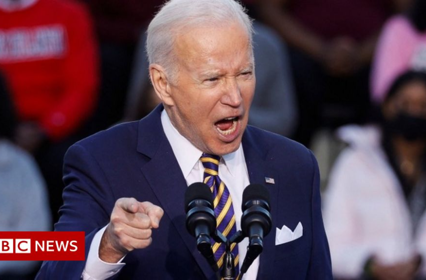  Biden pushes overhaul of US election laws in fiery speech – BBC News