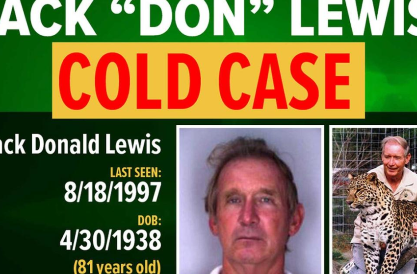  Don Lewis cold case: “Meat grinder” theory investigated in case of missing millionaire – CBS News