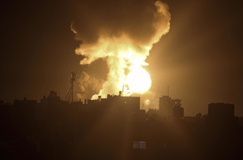  Israel hits Gaza with airstrikes – CBS News