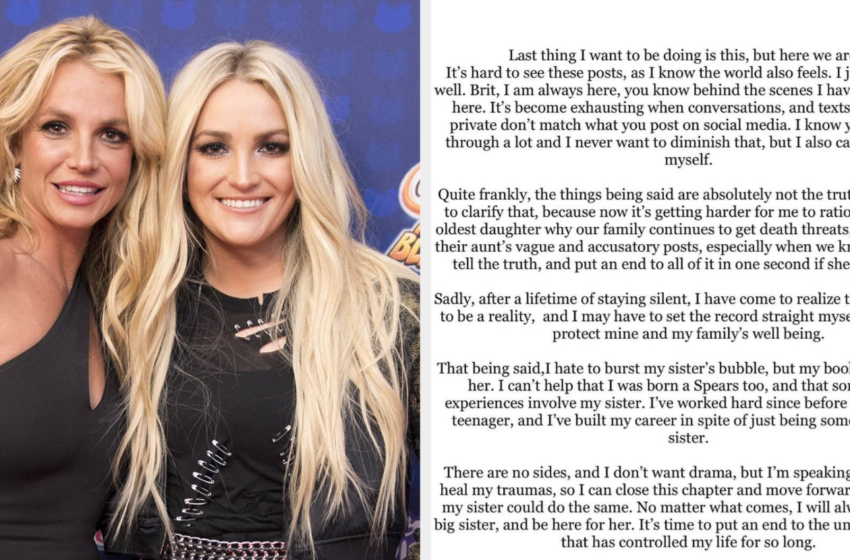  Jamie Lynn Spears Said She “Can’t Help” That She Was “Born A Spears Too” After Britney Spears Accused Her Of Selling A Book At Her “Expense” Following That Messy “GMA” Interview – BuzzFeed News