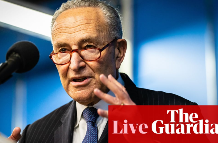  Schumer insists Senate will vote on voting rights bill ‘win, lose or draw’ – live – theguardian.com