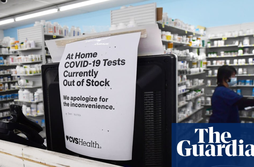  Biden administration launches website for free at-home Covid tests a day early – The Guardian