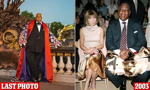  André Leon Talley dead at 73: Former Vogue editor and fashion icon passes away at a hospital – Daily Mail