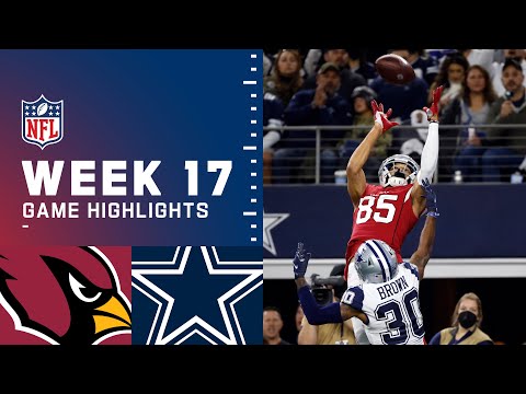  Cardinals vs. Cowboys Week 17 Highlights | NFL 2021 – NFL