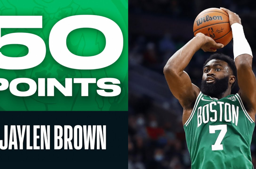  Jaylen Brown CAREER-HIGH 50 PTS in CLUTCH OT W! – NBA