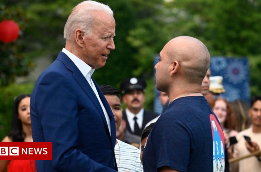  Americans assess President Bidens first year in office – BBC News