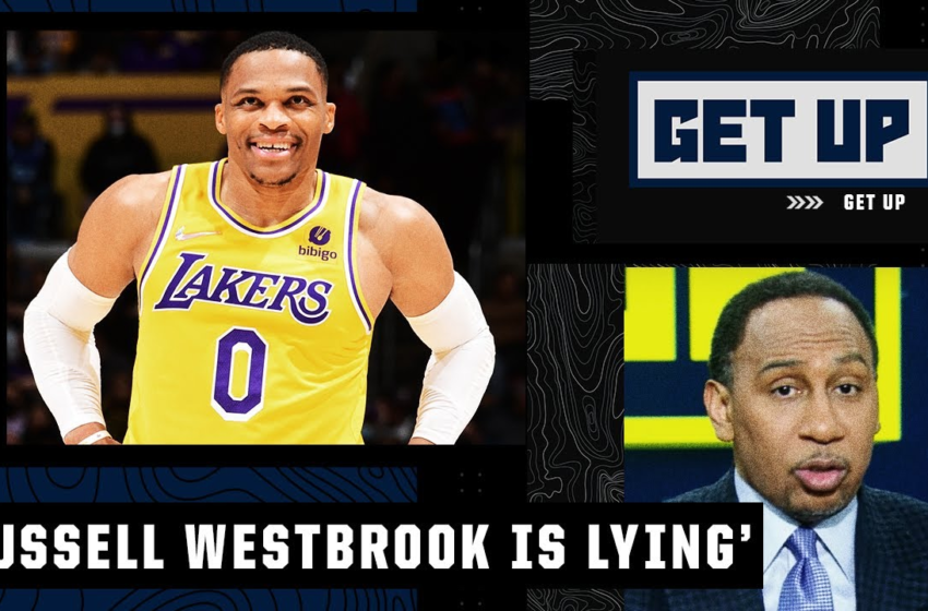  HES LYING! – Stephen A. on Russell Westbrooks comments about getting benched | Get Up – ESPN