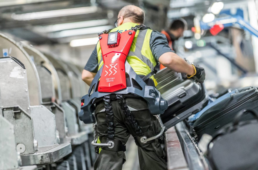  German Bionics connected exoskeleton helps workers lift smarter – Engadget