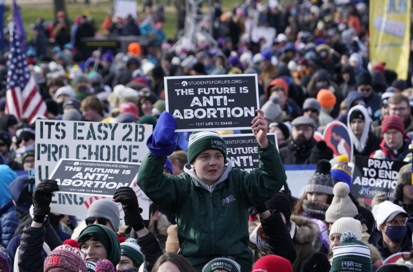  Anti-abortion protesters optimistic at March for Life in DC – Associated Press