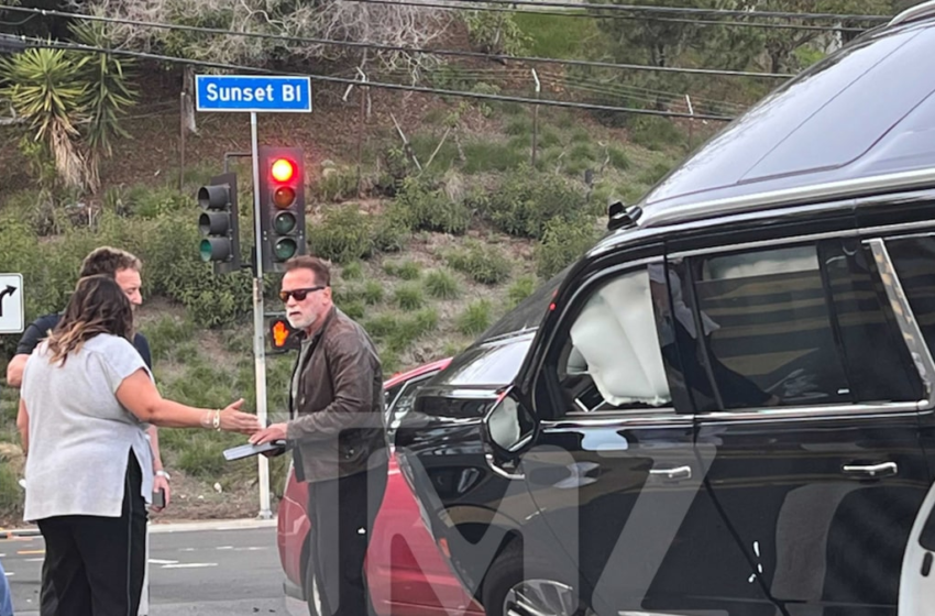  Arnold Schwarzenegger Involved in Bad Car Accident with Injuries – TMZ