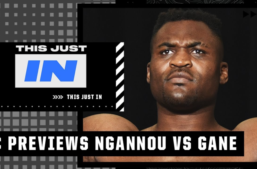  Daniel Cormier breaks down Francis Ngannou vs. Ciryl Gane at UFC 270 | This Just In – ESPN