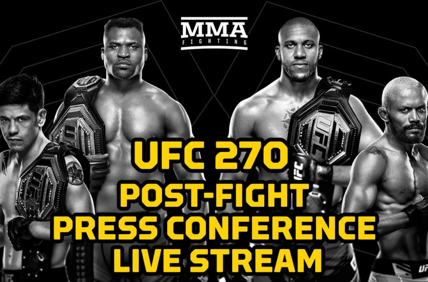  UFC 270: Ngannou vs. Gane Post-Fight Press Conference Live Stream | MMA Fighting – MMAFightingonSBN