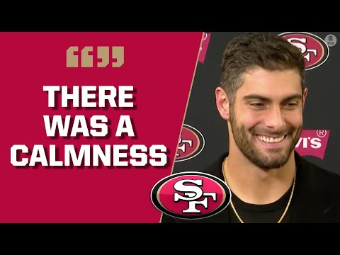  49ers QB Jimmy Garoppolo on Win over Packers in Divisional Round | CBS Sports HQ – CBS Sports HQ