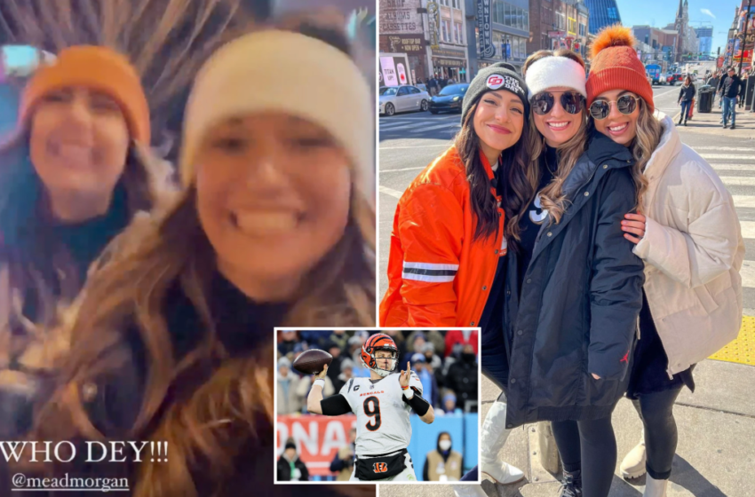  Joe Burrows girlfriend celebrates Bengals stunning win over Titans – New York Post