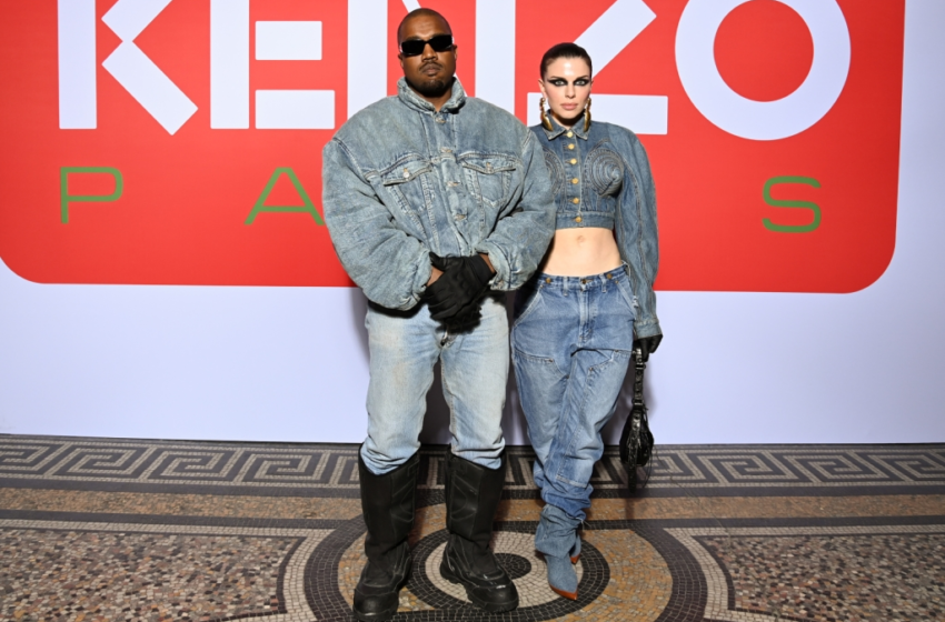  Kanye West & Julia Fox Make Red Carpet Debut in Matching Denim – Billboard