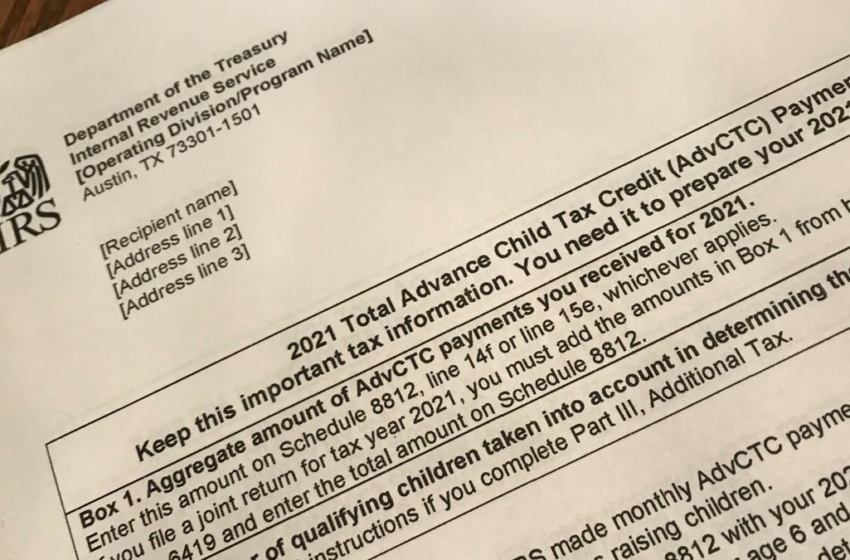  IRS letter 6419 for child tax credit may have inaccurate information – Detroit Free Press