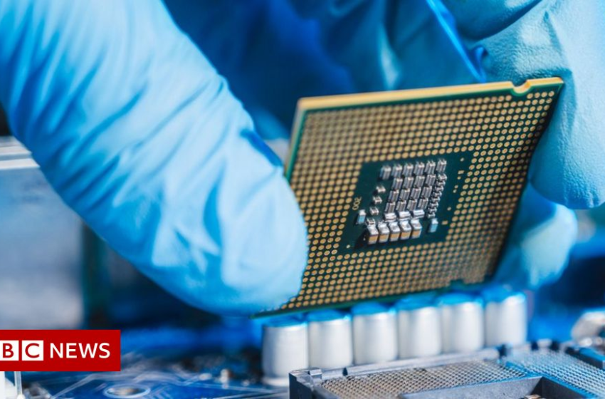  Global chip shortage: US says firms stocks have plunged – BBC News