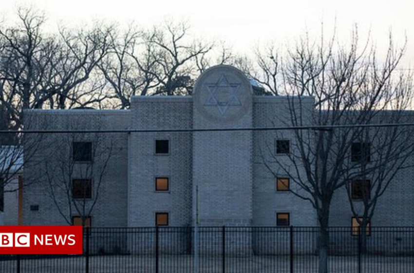  US man charged with selling gun used in Texas synagogue siege – BBC News