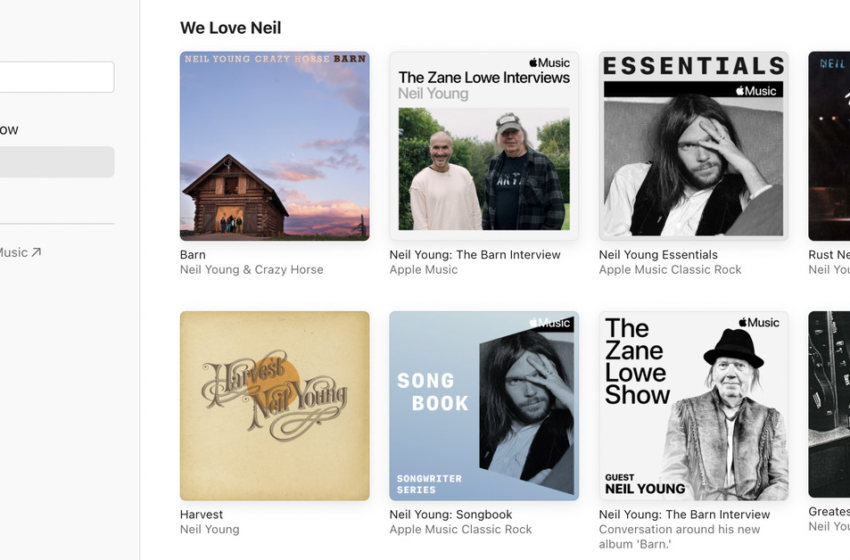  Apple Music claims it’s ‘home of Neil Young’ after Spotify loses legendary songwriter – The Verge