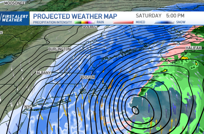  FIRST ALERT: Blizzard Warning Issued in Boston, Areas Along the Coast – NBC10 Boston